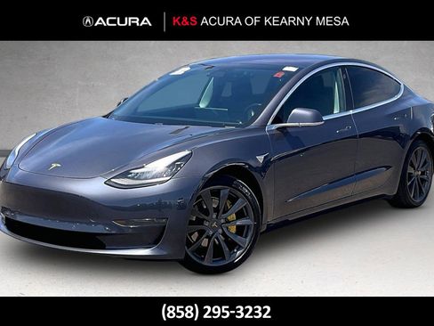 Used 2018 Tesla Model 3 Long Range AWD/4WD image 1