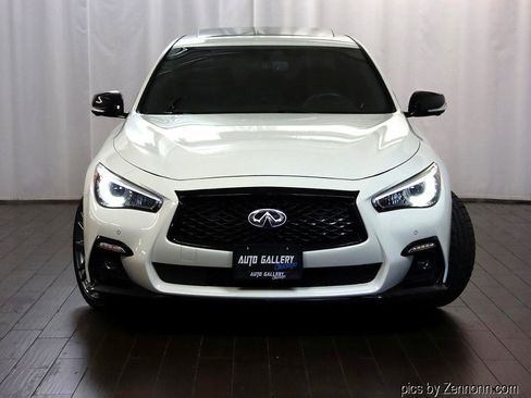 Used 2021 INFINITI Q50 Red Sport 400 w/ Proactive Package image 5