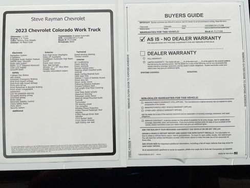 Used 2023 Chevrolet Colorado W/T RWD image 27