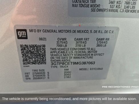 Used 2021 GMC Sierra 1500 Elevation RWD image 19