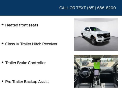 Used 2025 Ford Ranger Lariat w/ Advanced Towing Package AWD/4WD image 20