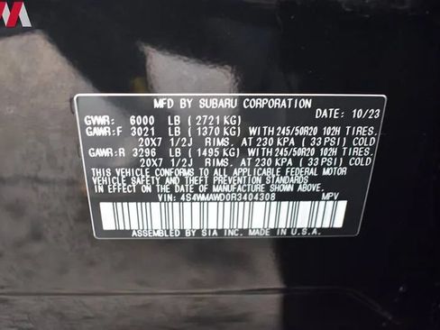 Used 2024 Subaru Ascent Touring AWD/4WD image 34