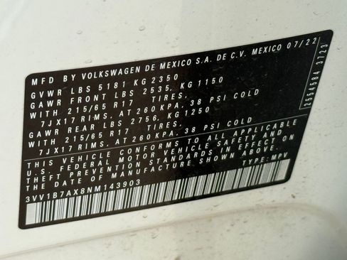 Used 2022 Volkswagen Tiguan S image 18