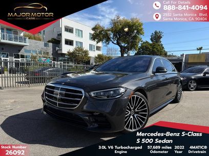 Used 2022 Mercedes-Benz S 500 4MATIC w/ AMG Line Package