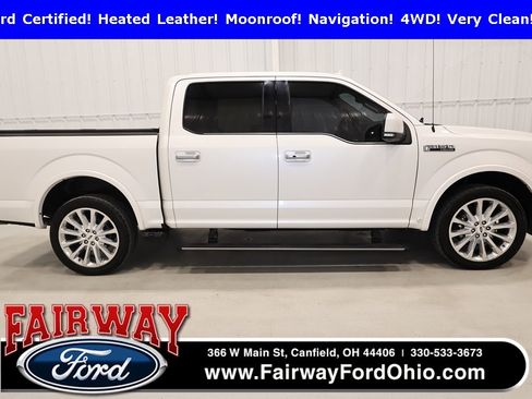 Certified 2019 Ford F150 Limited w/ Trailer Tow Package image 1