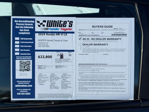 Used 2024 Honda HR-V LX image 27