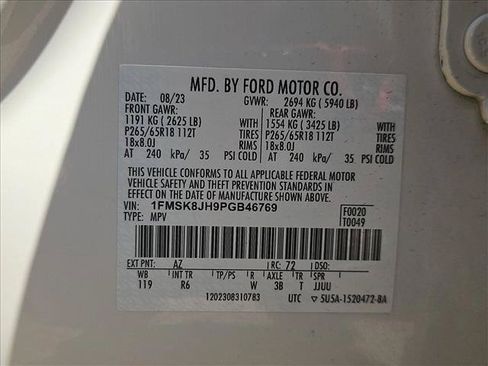 Used 2023 Ford Explorer Timberline w/ Timberline Technology Package AWD/4WD image 18