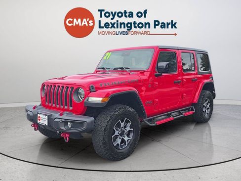 Used 2021 Jeep Wrangler Unlimited Rubicon AWD/4WD image 1