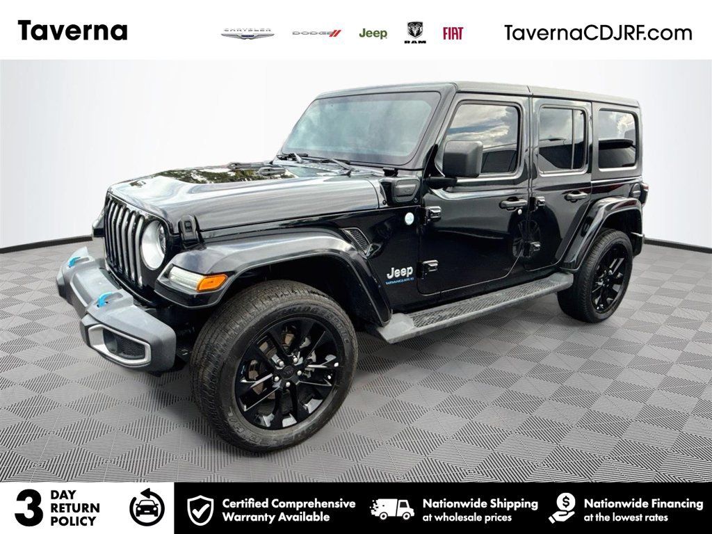 Used 2023 Jeep Wrangler Unlimited Sahara AWD/4WD image 1