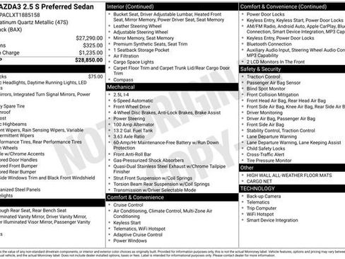 New 2026 MAZDA MAZDA3 2.5 S Sedan w/ Preferred Pkg FWD image 5