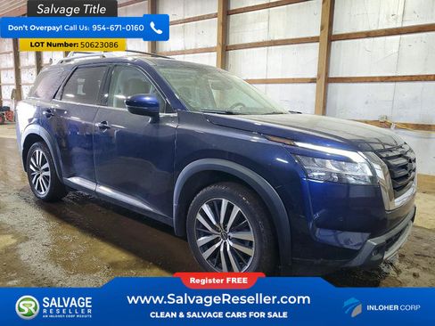 Used 2022 Nissan Pathfinder Platinum w/ Cargo Package AWD/4WD image 5