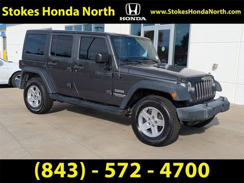Used 2017 Jeep Wrangler Unlimited Sport w/ Quick Order Package 24S image 2