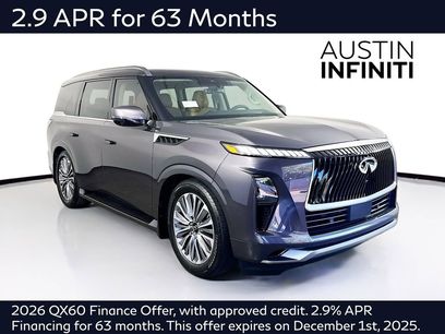 New 2026 INFINITI QX80 Luxe w/ Cargo Package