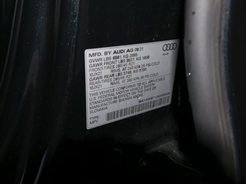 Used 2022 Audi SQ8 Premium Plus AWD/4WD image 67