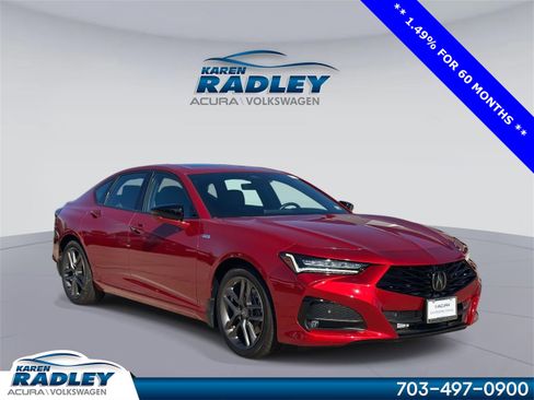 Certified 2025 Acura TLX SH-AWD w/ A-SPEC Pkg image 1