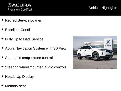 Certified 2025 Acura RDX AWD w/ A-Spec & Advance Pkg image 5