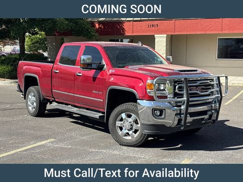 Used 2018 GMC Sierra 2500 SLT w/ Duramax Plus Package AWD/4WD image 1