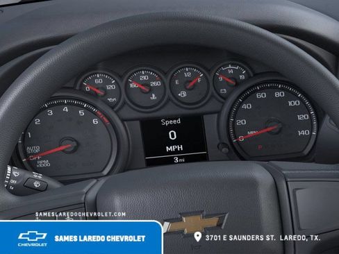 New 2026 Chevrolet Silverado 1500 Custom w/ Turbomax Blackout Package RWD image 18