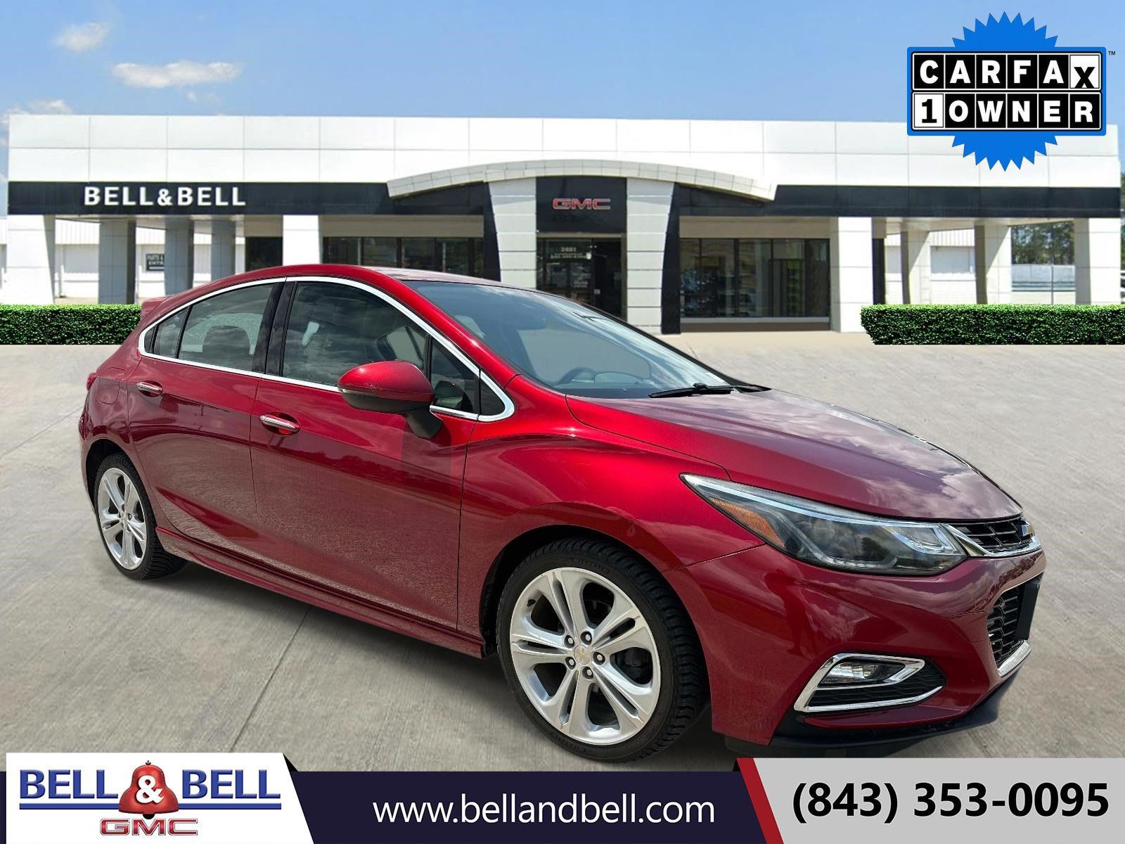 Used 2018 Chevrolet Cruze Premier w/ RS Package FWD image 1