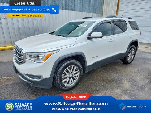 Used 2019 GMC Acadia SLE w/ Driver Alert Package I FWD image 1
