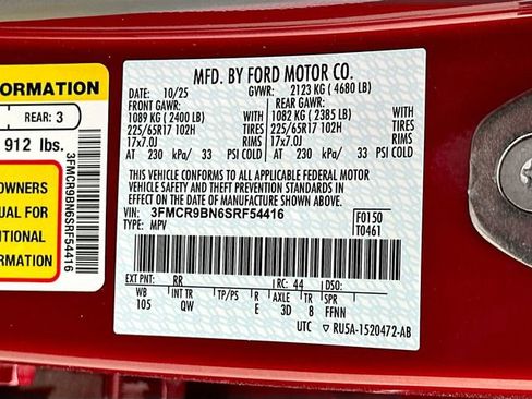 New 2025 Ford Bronco Sport Big Bend w/ Convenience Package image 20