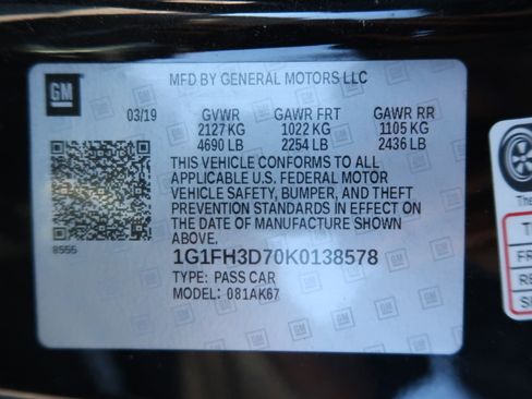 Used 2019 Chevrolet Camaro SS image 42