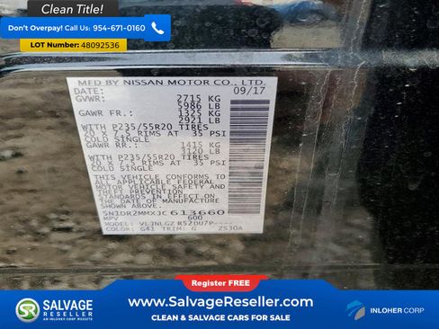 Used 2018 Nissan Pathfinder SL w/ SL Premium Package image 17