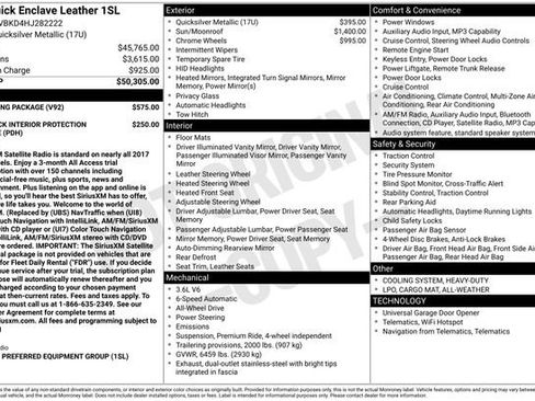 Used 2017 Buick Enclave Leather w/ Trailering Package image 6