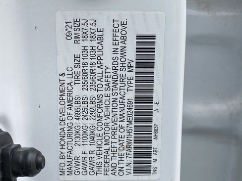 Used 2021 Honda CR-V EX image 20