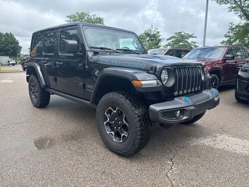 Used 2021 Jeep Wrangler Unlimited Rubicon 4xe w/ Cold Weather Group AWD/4WD image 6