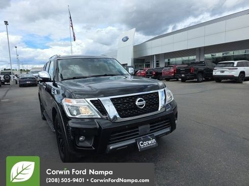 Used 2018 Nissan Armada Platinum w/ Captain Seat Package image 2