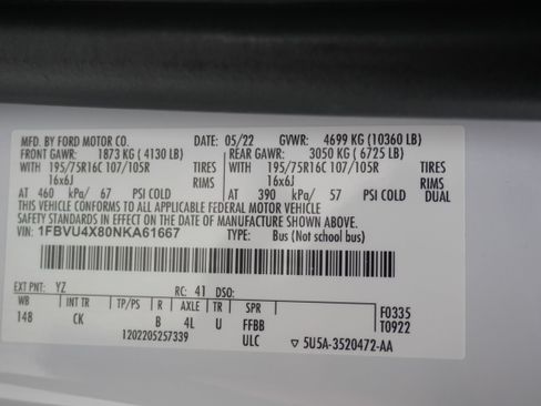 Used 2022 Ford Transit 350 XLT RWD image 25