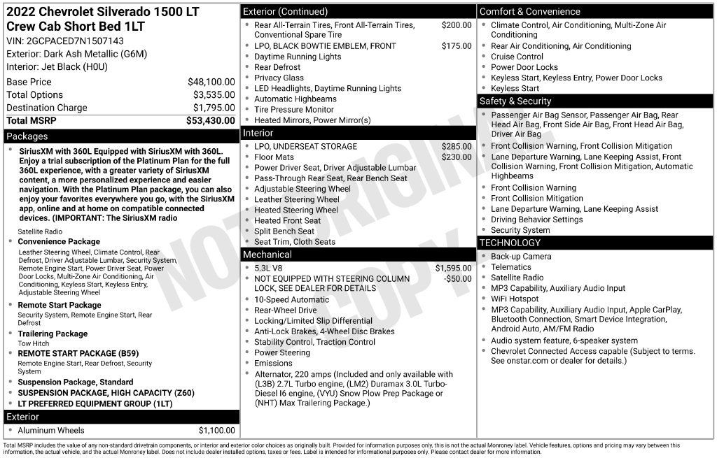 Used 2022 Chevrolet Silverado 1500 LT RWD image 5