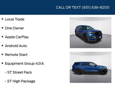 Used 2022 Ford Explorer ST w/ Equipment Group 401A AWD/4WD image 5
