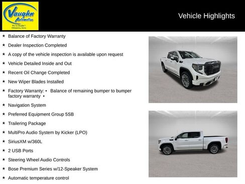 Used 2023 GMC Sierra 1500 Denali Ultimate AWD/4WD image 2