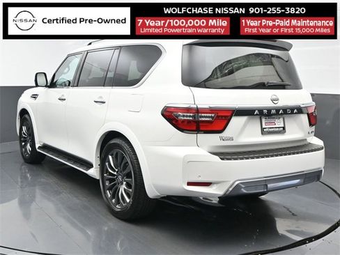 Certified 2024 Nissan Armada Platinum w/ Captain's Chairs Package image 4