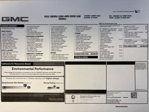 Used 2022 GMC Sierra 2500 Denali w/ Technology Package image 77