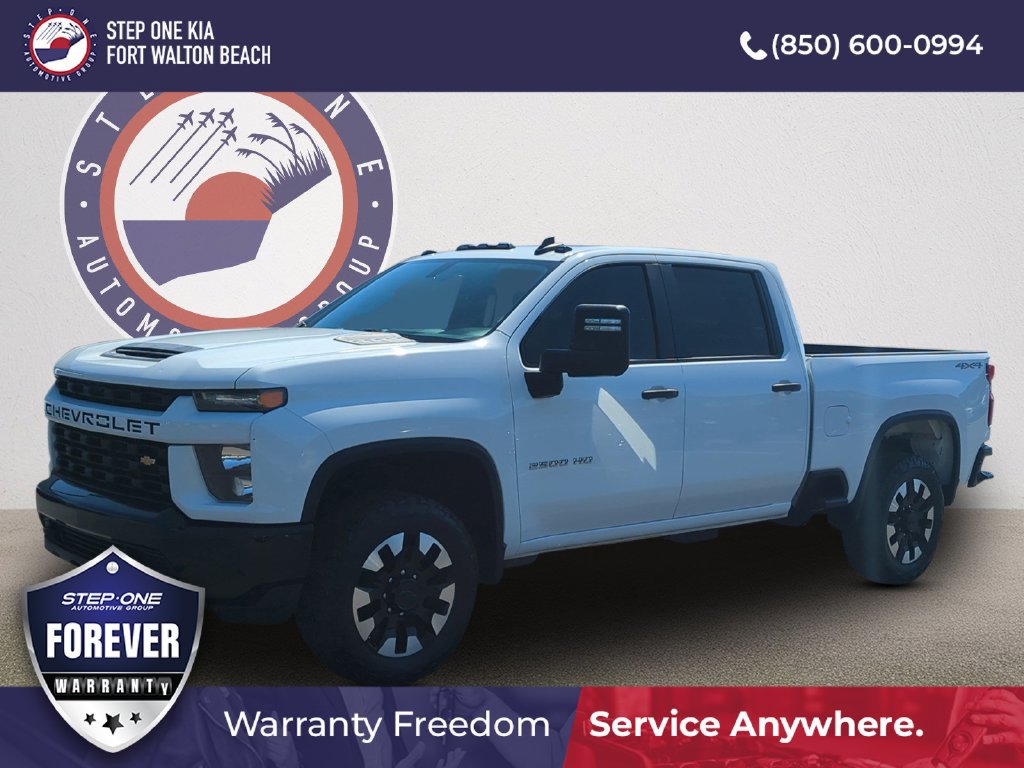 Used 2020 Chevrolet Silverado 2500 Custom w/ Custom Value Package AWD/4WD image 1