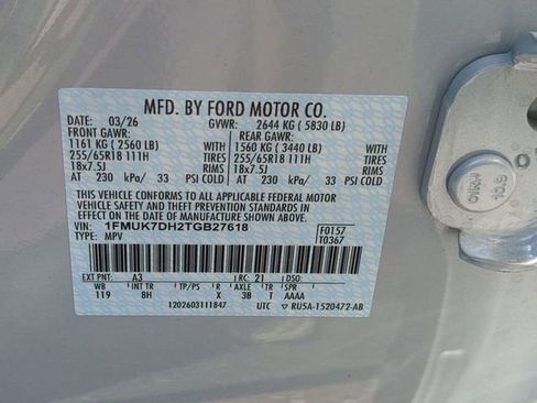 New 2026 Ford Explorer Active RWD image 39