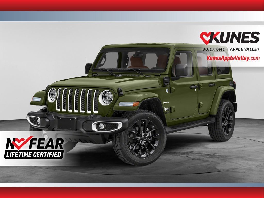 Used 2022 Jeep Wrangler Unlimited Sahara w/ Cold Weather Group AWD/4WD image 1