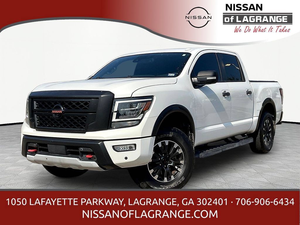 Certified 2021 Nissan Titan PRO-4X w/ Pro-4x Convenience Package AWD/4WD image 1