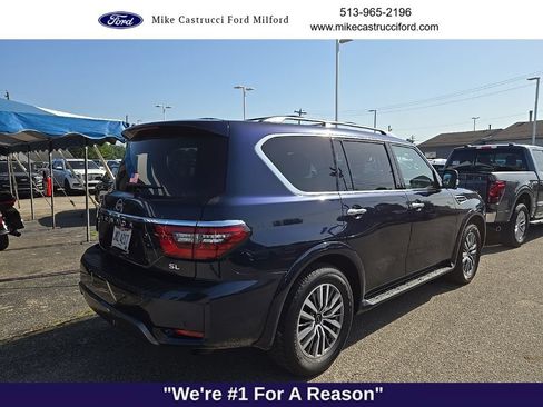 Used 2023 Nissan Armada SL w/ Captain's Chairs Package AWD/4WD image 3