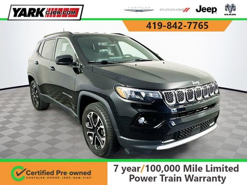 Certified 2023 Jeep Compass Limited AWD/4WD image 1