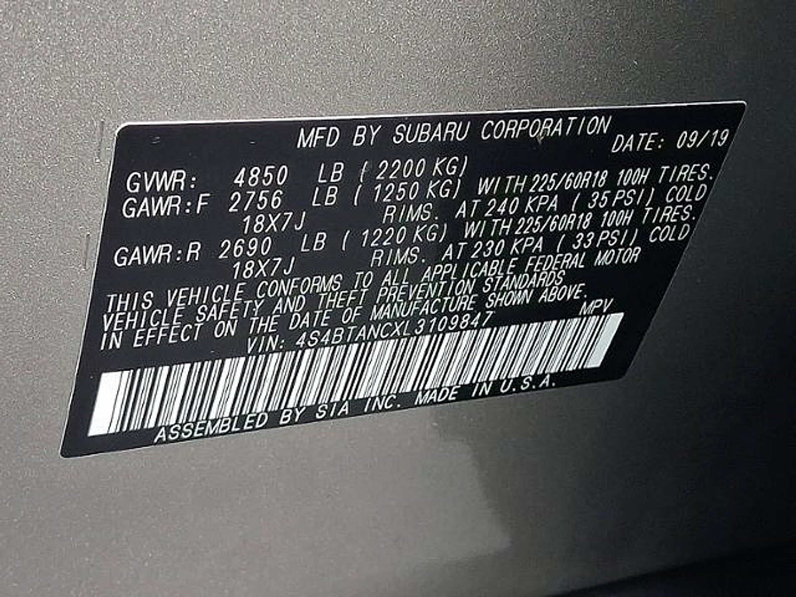 Used 2020 Subaru Outback Limited AWD/4WD image 31
