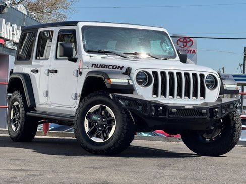 Used 2022 Jeep Wrangler Unlimited Rubicon w/ LED Lighting Group image 3