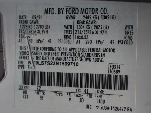 Used 2022 Ford Transit Connect XL FWD image 45