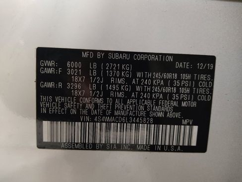 Used 2020 Subaru Ascent Premium w/ Convenience Package image 33