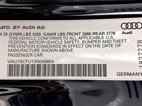 Used 2025 Audi A5 2.0T Premium w/ Convenience Package image 34