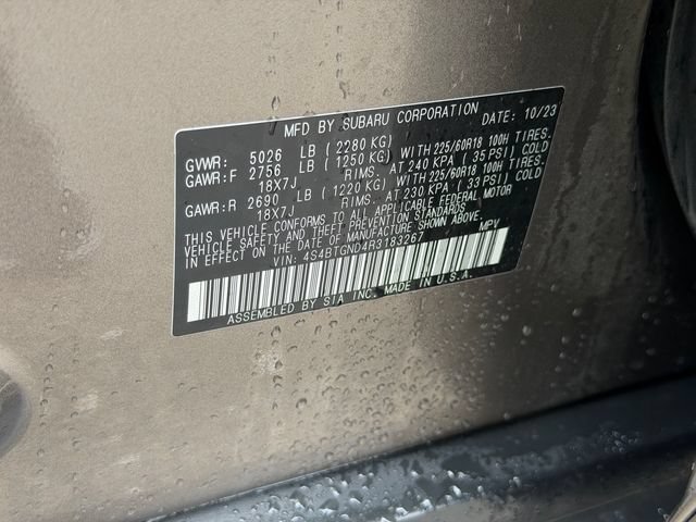 Certified 2024 Subaru Outback Limited XT AWD/4WD image 22