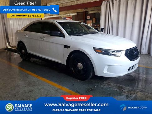 Used 2014 Ford Taurus Police Interceptor AWD w/ Trunk Upfit Package image 5